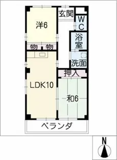 ラヴィアン【2階】の間取り