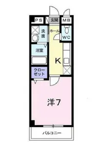 クリザンテーム 山本Ⅱ【1階】の間取り