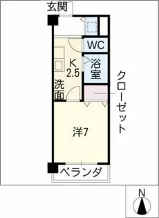 パエストゥム【3階】の間取り