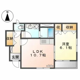グランチェスタ【1階】の間取り