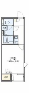 レオネクストアダージョ井田西【101号室】の間取り