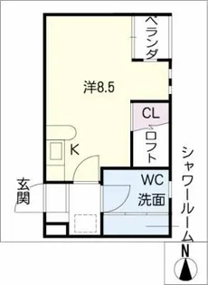 GRAND CRU【3階】の間取り
