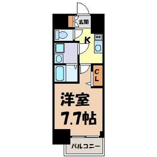プレサンス桜通ザ・タイムズ【13階】の間取り