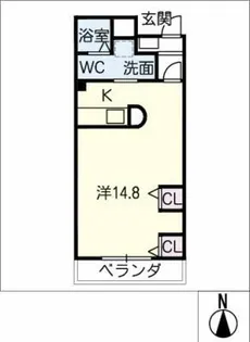 サンデーヒルズ【2階】の間取り