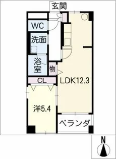 グランベリエ【1階】の間取り
