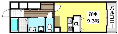 Casa Calma(カーサカルマ)【2階】の間取り