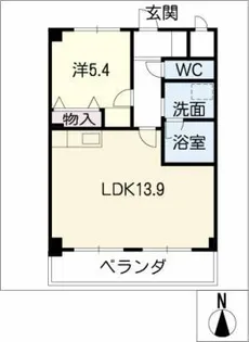 ORANGE HILLS KOTA【2階】の間取り
