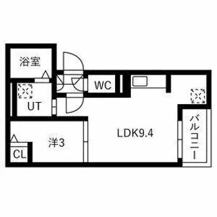 Jack kamezakitakaneⅠ【2階】の間取り