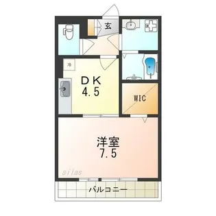 ブールヴァール【3階】の間取り