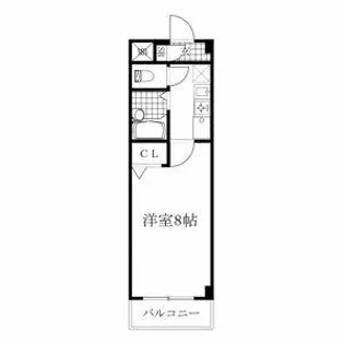 アスコット瀬戸口【2階】の間取り