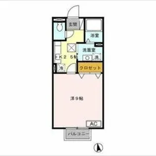 ロータス【1階】の間取り