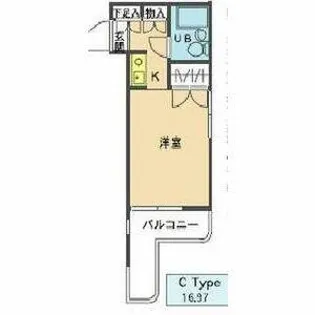 メゾン・ド・ソメイユ【0403号室】の間取り