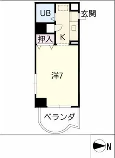 ホワイトヒルズ東桜【10階】の間取り