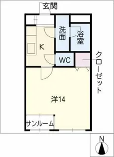 パストラーレ【3階】の間取り