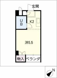 リーベンハウス【3階】の間取り