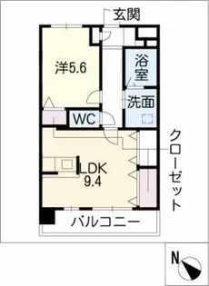 アネックス・一ツ屋【2階】の間取り