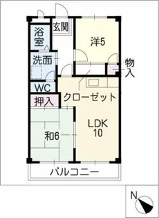 チャーリーブラウンTA【2階】の間取り
