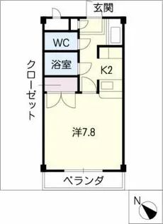 ソフィア・SK【1階】の間取り