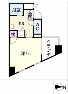 ララハート【2階】の間取り