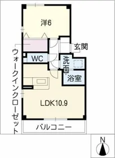サンティーク・ヴィラ【1階】の間取り