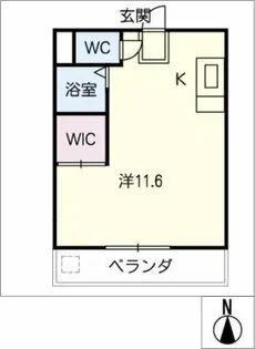 第3秋善ビル【3階】の間取り