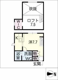 プリマG壱番館【2階】の間取り