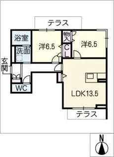 Glanzy【1階】の間取り