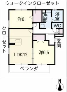 エスペーロ【2階】の間取り