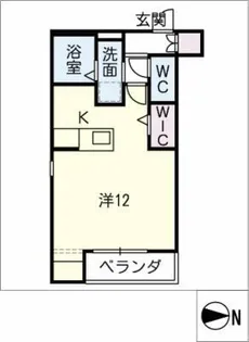 Sweet桜山【2階】の間取り
