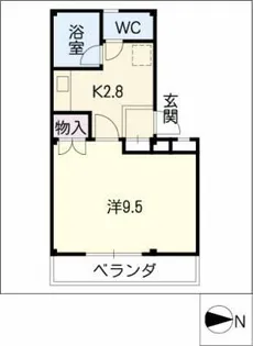 Route248幹Ⅱ【2階】の間取り