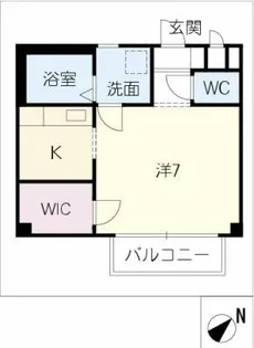 サープラス井内【1階】の間取り