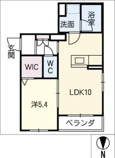 Ksquare【2階】の間取り
