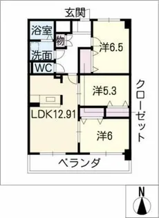 POLARIS【2階】の間取り