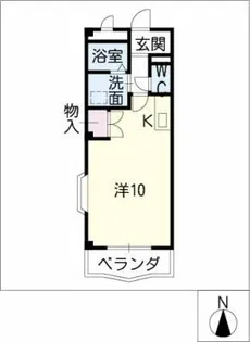ドマーニY・O【2階】の間取り