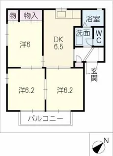 フォイニクスSK【1階】の間取り
