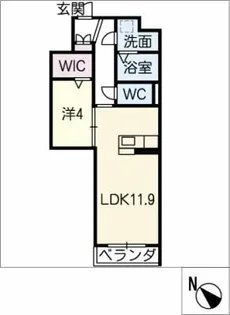 REGALIA USUI【2階】の間取り