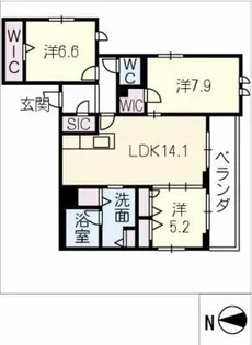 maison keyaki【2階】の間取り