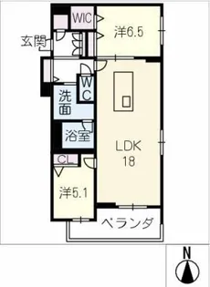 SHA MAISON THE ASHIBE【4階】の間取り