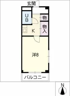 メゾン榊原【2階】の間取り