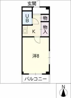 メゾン榊原【2階】の間取り