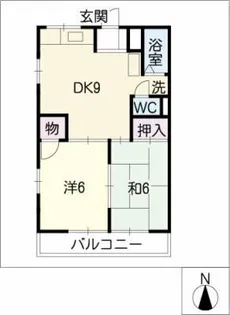 パインヒルズ瀬戸【2階】の間取り