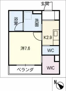 Ecrasole安城【4階】の間取り