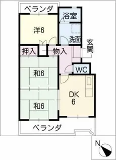 ストーンリバービレッジ【1階】の間取り