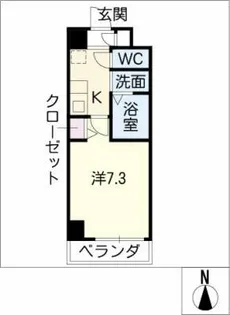 リビエ亀島【1階】の間取り