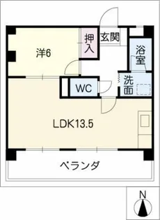 ワカバビル【3階】の間取り