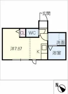シェラトン桜【3階】の間取り