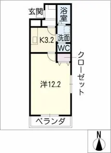 プリミエール【1階】の間取り