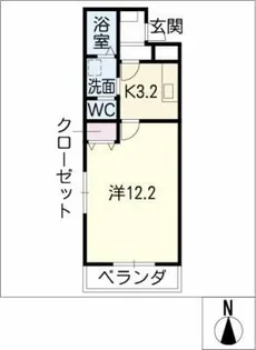 プリミエール【3階】の間取り