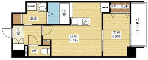 SGSA STAGE【5階】の間取り