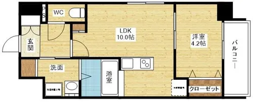 SGSA STAGE【6階】の間取り